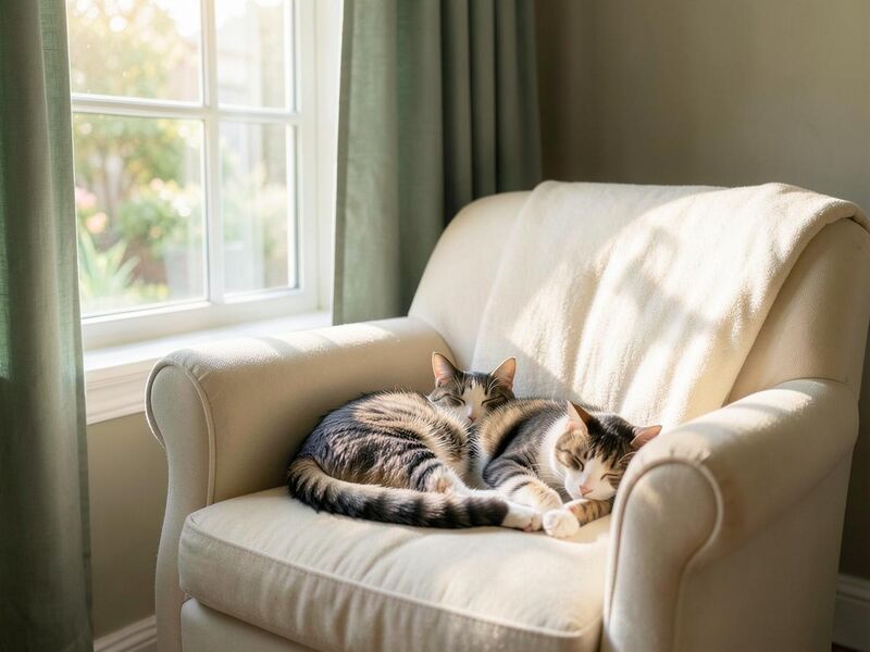 Illustrative image of the pet sitting at the owner's home category